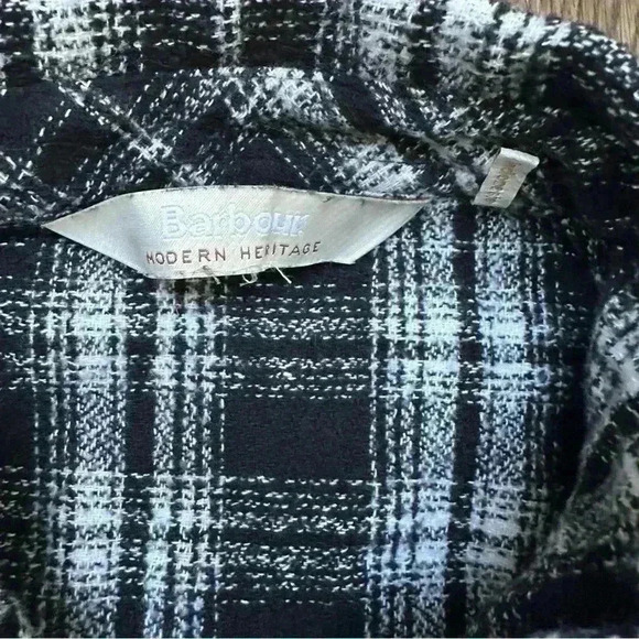 Barbour Mens Plaid Flannel Thora Shirt Sz M* Pockets 100% Cotton Gorpcore Button - Picture 2 of 10